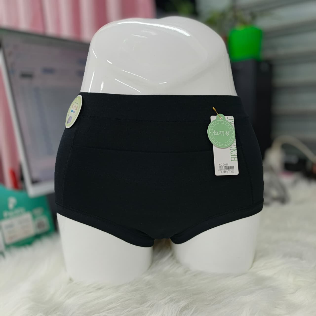 Silver Black Bangi - Image 1